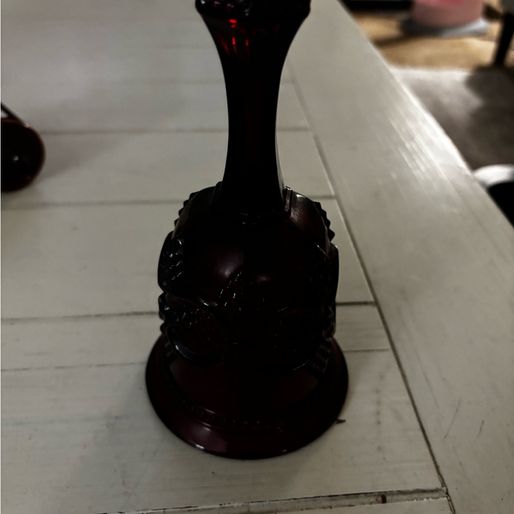 Avon Red Decorative Accent Bell